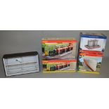 OO Gauge. A group of boxed Fuel Depot models including from the Hornby 'Skaledale' range - 2 x R.952