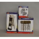 OO Gauge. 3 boxed Model Buildings from the Bachmann 'Scenecraft' range including 44-086 Ash Plant, 4