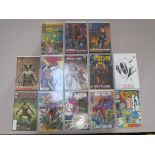 Marvel X-Men signed comics including X-Men #2 signed by Chris Claremont (13/25), X-Men #25 signed by