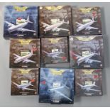 9x Corgi Aviation archive models, all boxed.