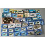 EX DEALER STOCK: 38x Revell model kits, mostly 1:72 scale aviation examples. All appear complete and