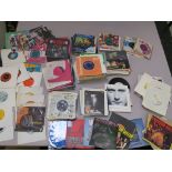 Collection of 7 inch singles (approximately 120) including the Hollies, The Montanas, Bee gees,