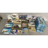 EX DEALER STOCK: 27x assorted model kits of various makes and scales including Swift Models, Mirage,