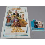 James Bond "The Man with the Golden Gun" original East Hemisphere one sheet film poster picturing