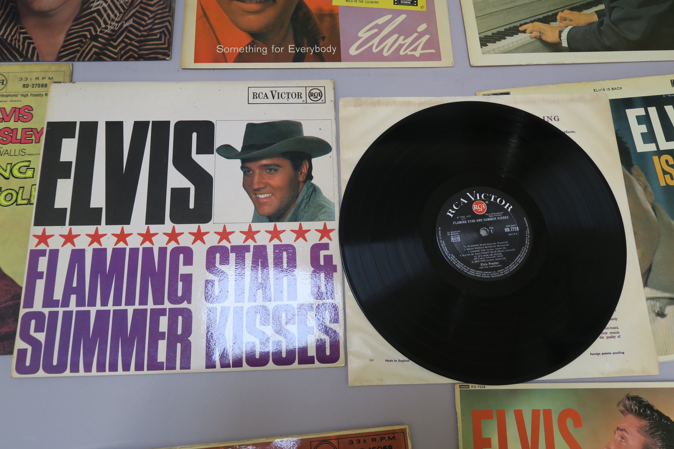 Elvis Presley LPs x 12, including Flaming Star & Summer Kisses RD 7723, Elvis Christmas Album RD - Image 2 of 5