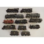 OO gauge: 9 assorted Bachmann locomotives.