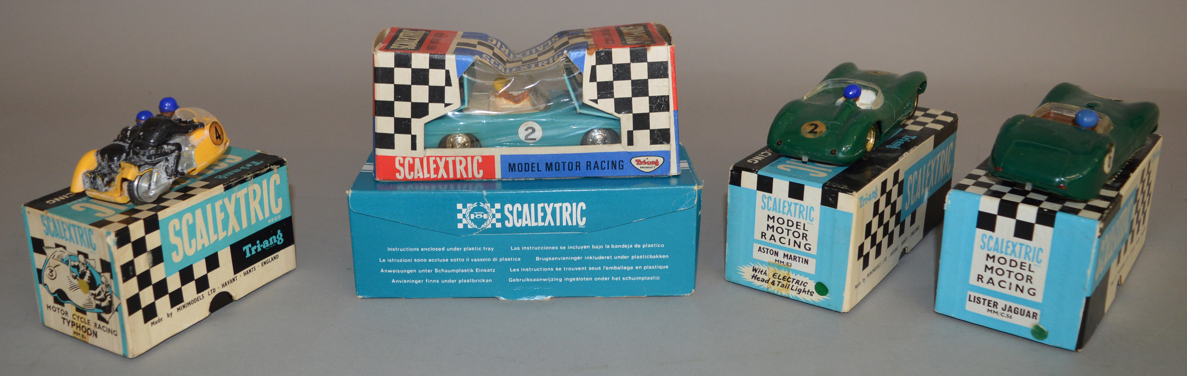 5x Boxed Scalextric models including Lister Jaguar, and Aston martin. - Image 2 of 2
