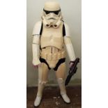 Star Wars Stormtrooper costume bought from America and used for shop and promotional work in the UK.