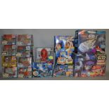 15x Star Wars Micro Machines vehicles and sets, all boxed.