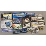 EX DEALER STOCK: 20x Assorted model kits including Kitech, Hayes, AMT Ertl etc. All appear