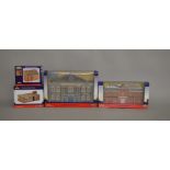 OO Gauge. 4 boxed Model Buildings from the Bachmann 'Scenecraft' range including 44-204Z Swindon Tun