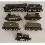 OO gauge: 4 Dapol locomotives.