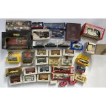 35x Assorted diecast odels including EFE, Bburago, Corgi etc, all boxed.