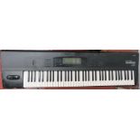 Korg 01/W Pro Music Workstation keyboard Synthesizer from 1991 with AI2 Synthesis system, wave