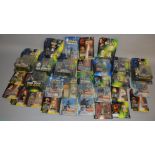 57 Star Wars carded figures which includes; Han Solo, Hoth Rebel Soldier, Jango Fett etc (57)