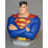 A 1997 Superman man of Steel plastic/resin bust.