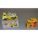 2x Dinky Toys and Supertoys, boxed: #966 Marrel Multi-Bucket Unit and #274 AA Mini Van.