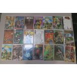 Collection of 22 limited edition exclusive comics including Witchblade Darkchylde, Micronauts, G. I.