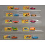 10x Matchbox Superfast models, all boxed.