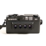 A 4-Lens Nimslo 3D Lenticualr Camera.