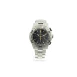 TAG HEUER - A gents stainless steel automatic Tag Heuer Aquagraph 500m chronograph calibre 60 divers