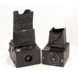 Two Box Style Reflex Cameras.