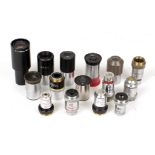 Small Quantity of Nikon, Kowa & Other Microscope Lenses.