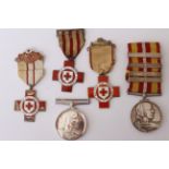 A quantity of nursing medals including two Voluntary Medical Service medals to 'Beatrice