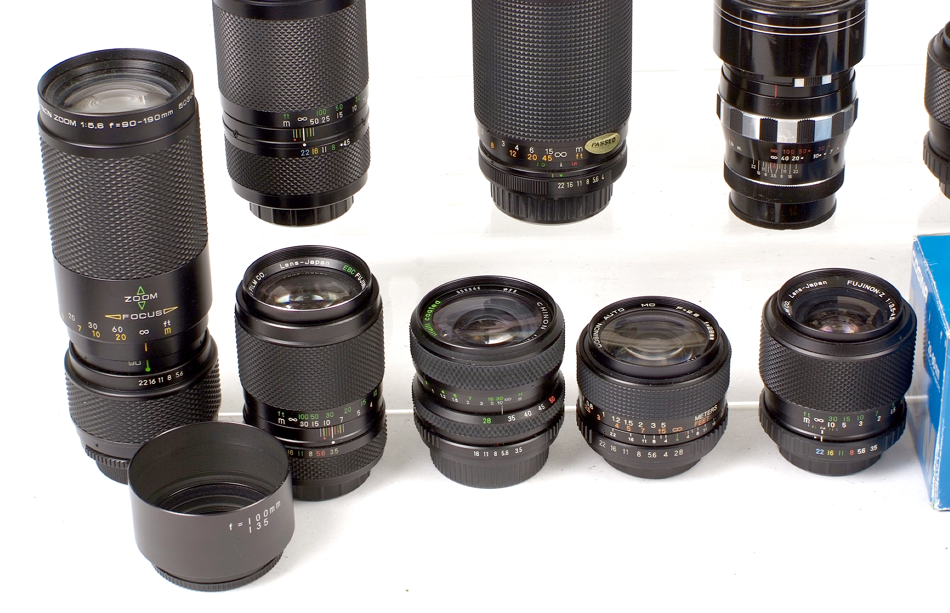 A Good Group of Fujica, Chinon & Other M42 Screw Mount Lenses. - Image 2 of 3