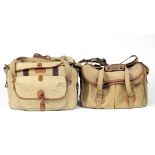 Two Large, Well Used Camera Bags, Billingham & Fogg.