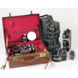 4-Lens Bolex H8 Reflex Rex 5 Outfit, Projector & More.