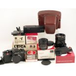 Extensive Leica R3 Electronic Outfit.