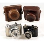 Gelto & Wirgin Cameras with Telescoping Fronts.