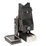 Gorez Folding Reflex Camera with Gelor 168mm f4.8 Lens.