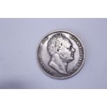 1836 William IV silver Half Crown - VF