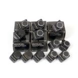 Group of 12 Olympus OM10 Manual Adapters.