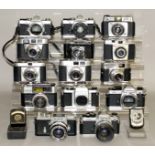 35mm Cameras & Lenses from Closed-Down Shop.