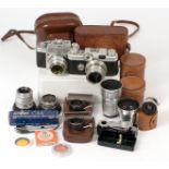 Agfa Ambi Silette & Argus C Forty-Four Outfits.