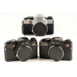 Three Leica R5 Camera Bodies.