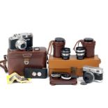 Rare Werra 3 Three-lens Outfit & a ADOX Outfit.