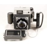 A Mamiya 23 Standard Roll Film Rangefinder Camera.