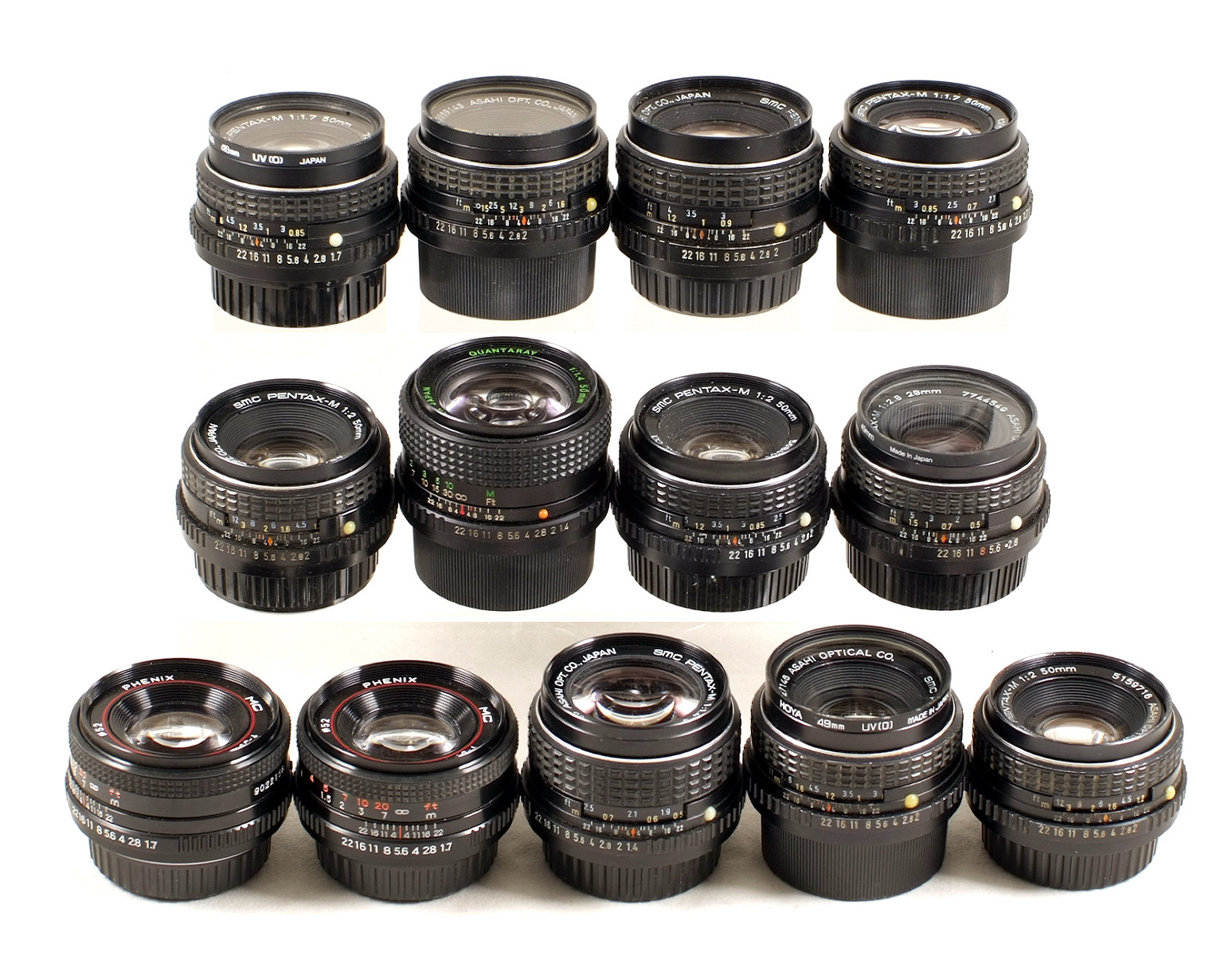 Pentax 50mm M f1.4 & Other PK Lenses.