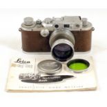 Leica IIIf with Summitar 5cm f2 Lens.