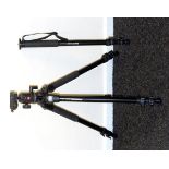 A Good Manfrotto 055PROB Tripod an a 679B Monopod.