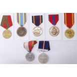 Seven foreign medals to include Polish Warsaw medal, US Yangtze service medal 1926-1932 etc