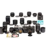 Extensive Pentax M42 Camera & Lens Collection.