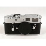 Chrome Leica M4 Rangefinder Body.