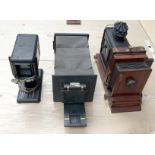 A LARGE Horizontal Plate Enlarger & a London Stereoscopic Company Snapshot Enlarger.