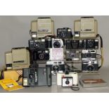 Two Boxes of Cameras, Mostly Polaroid/Kodak & Compact Models.