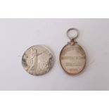 A George V Territorial Efficiency medal to 'PTE S.HART 5244131 7-WORC.R' together with a QSA,